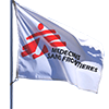 Фото.Флаг с логотипом – неизменный атрибут бренда