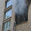 Пожар в студенческом общежитии